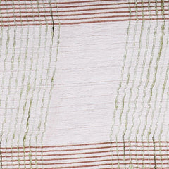 Sage Green women's Bhagalpuri Kota Doria Silk Semi Transparent Saree With Unstiched Blouse Piece - View 5