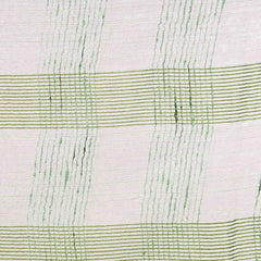 Pistachio Green women's Bhagalpuri Kota Doria Silk Semi Transparent Saree With Unstiched Blouse Piece - View 4