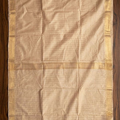 Exclusive Handwoven  Cotton SIlk Mangalgiri Saree With Running Blouse Piece - View 6