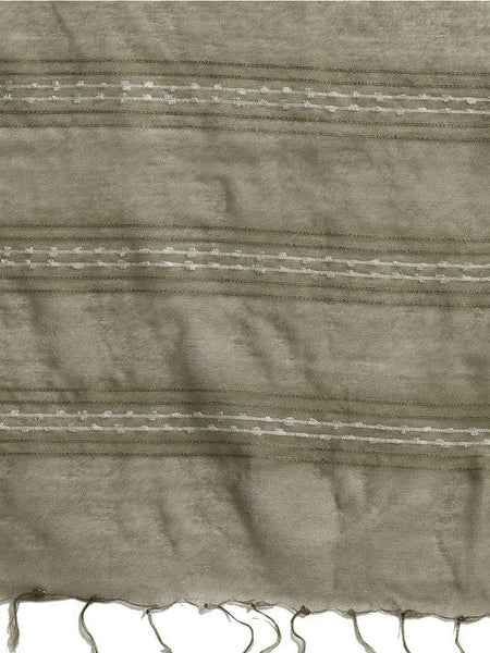 Sage Bhagalpuri women's Kota Art Silk Saree With Blouse Piece - View 5