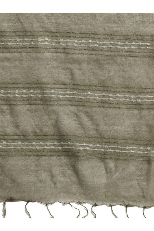 Sage Bhagalpuri women's Kota Art Silk Saree With Blouse Piece - View 5