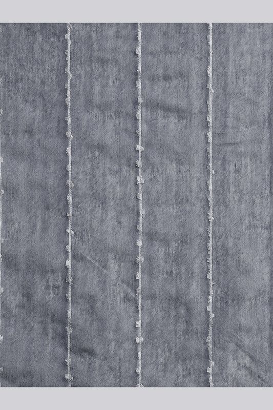 Grey Bhagalpuri women's Kota Art Silk Saree With Blouse Piece - View 5