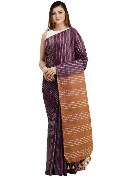 Kota Art Silk Saree With Blouse Piece