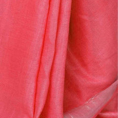 Cotton Slub Saree With Blouse Piece - View 5