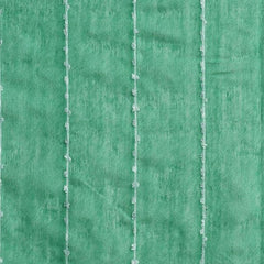 Zomp Turquoise Bhagalpuri women's Kota Art Silk Saree With Blouse Piece - View 4