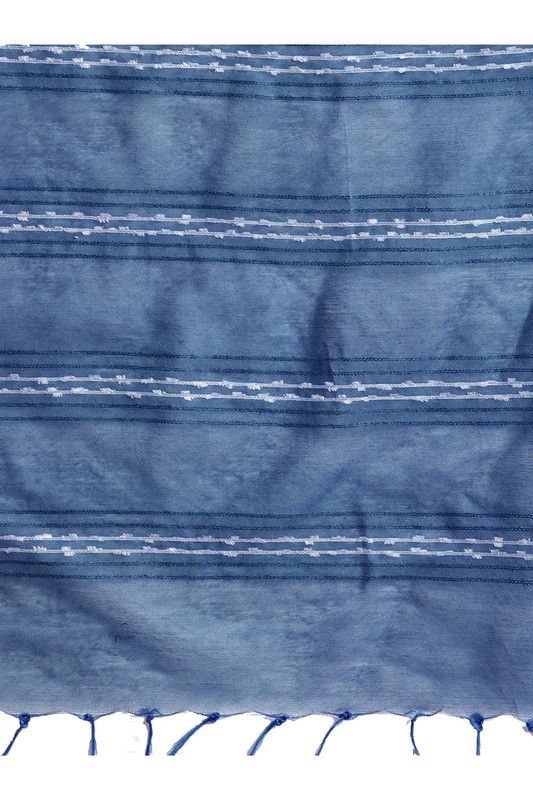 Reddy Blue women's Kota Art Silk Saree With Blouse Piece - View 4