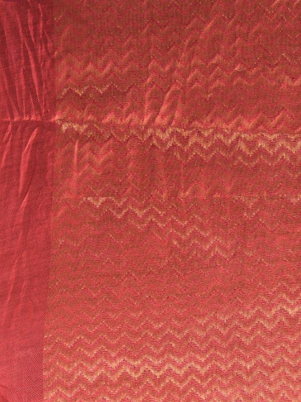 Zig-Zag Pallu with Designer Motif Bhagalpuri Saree (Froliy_Pink) - View 6