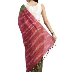 Kota Art Silk Saree With Blouse Piece - View 2