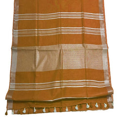 Bhagalpuri Linen Saree With Blouse Piece - View 3