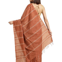 Bhagalpuri women's Kota Art Silk Saree With Blouse Piece