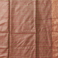 Bhagalpuri Pure Tussar Ghicha Silk Handloom Two Dye Saree - View 2