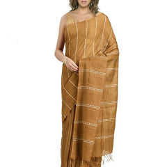Bhagalpuri women's Kota Art Silk Saree With Blouse Piece