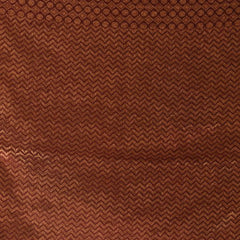 Maroon Red Cotton Tissue Silk Designer Handloom Bhagalpuri Saree - View 7