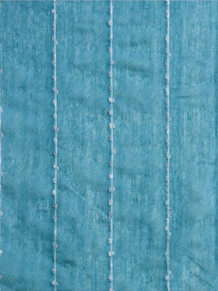 Cyan Bhagalpuri women's Kota Art Silk Saree With Blouse Piece