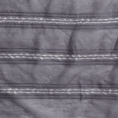 Grey women's Kota Art Silk Bhagalpuri Saree With Blouse Piece - View 4