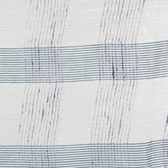 Grey women's Bhagalpuri Kota Doria Silk Semi Transparent Saree With Unstiched Blouse Piece - View 3