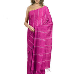 Bhagalpuri women's Kota Art Silk Saree With Blouse Piece