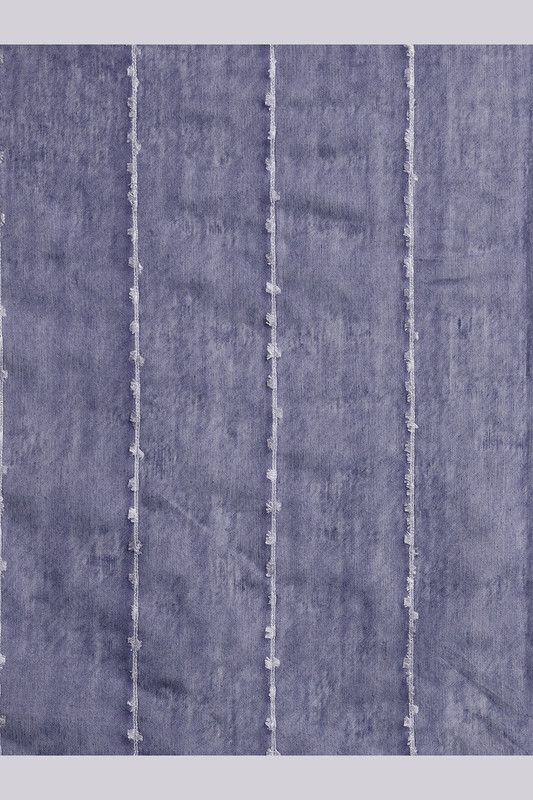 Ultra Violet Bhagalpuri women's Kota Art Silk Saree With Blouse Piece - View 3