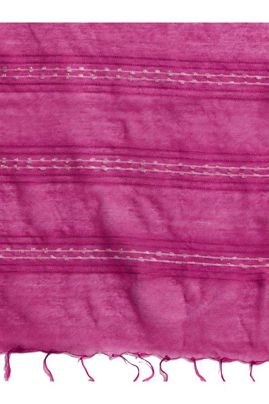 Bhagalpuri women's Kota Art Silk Saree With Blouse Piece - View 5